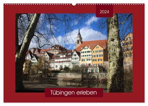 Tübingen erleben (Wandkalender 2024 DIN A2 quer), CALVENDO Monatskalender von Keller,  Angelika