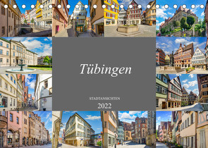 Tübingen Stadtansichten (Tischkalender 2022 DIN A5 quer) von Meutzner,  Dirk