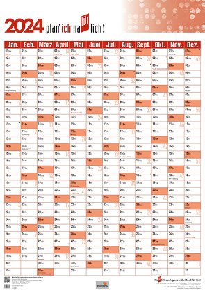 Türplaner Kalender 2024 von PHOTON Verlag