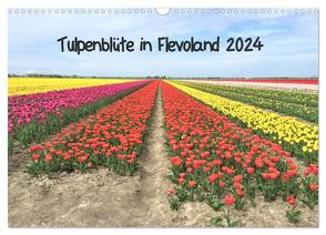 Tulpenblüte in Flevoland 2024 (Wandkalender 2024 DIN A3 quer), CALVENDO Monatskalender von Konkel,  Christine