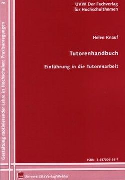 Tutorenhandbuch von Knauf,  Helen