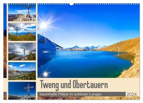 Tweng und Obertauern (Wandkalender 2024 DIN A2 quer), CALVENDO Monatskalender von Kramer,  Christa