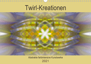 Twirl-Kreationen – Abstrakte farbintensive Kunstwerke (Wandkalender 2021 DIN A3 quer) von Di Chito,  Ursula