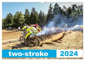 two stroke (Wandkalender 2024 DIN A2 quer), CALVENDO Monatskalender