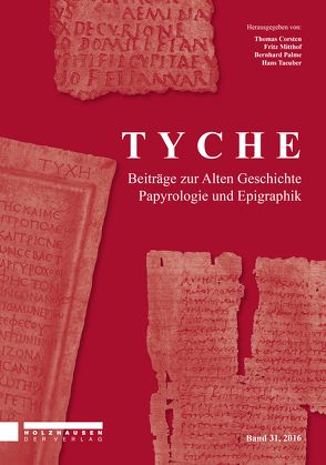 Tyche – Band 31 von Corsten,  Thomas, Mitthof,  Fritz, Palme,  Bernhard, Taeuber,  Hans