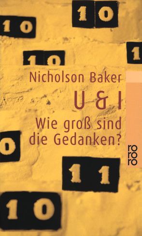 U & I von Baker,  Nicholson, Schönfeld,  Eike, Zingarelli,  Marc