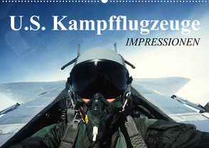 U.S. Kampfflugzeuge. Impressionen (Wandkalender 2023 DIN A2 quer) von Stanzer,  Elisabeth