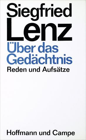 Über das Gedächtnis von Lenz,  Siegfried