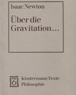 Über die Gravitation von Böhme,  Gernot, Newton,  Isaac