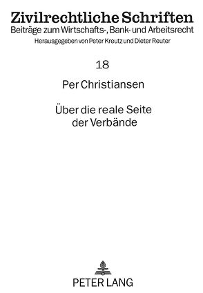 Über die reale Seite der Verbände von Christiansen,  Per