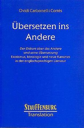 Übersetzen ins Andere von Carbonell i Cortès,  Ovidi, Gawlas,  Christine