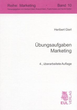 Übungsaufgaben Marketing von Gierl,  Heribert