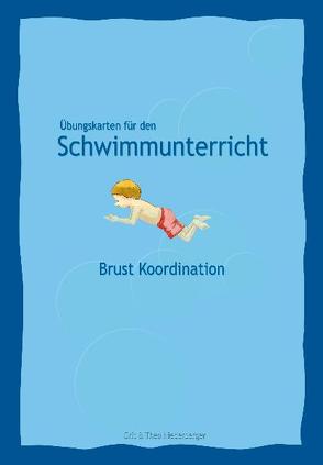 Übungskarten für den Schwimmunterricht zum Thema Brust Koordination