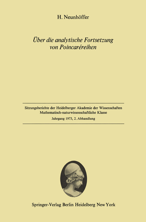 Über die analytische Fortsetzung von Poincaréreihen von Neunhöffer,  Helmut