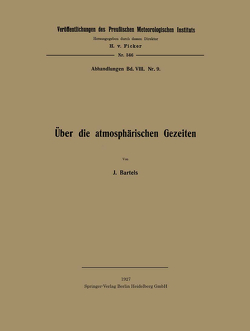 Über die atmosphärischen Gezeiten von Bartels,  Julius