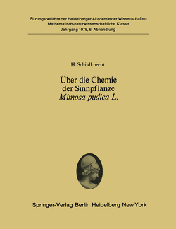 Über die Chemie der Sinnpflanze Mimosa pudica L. von Schildknecht,  H.