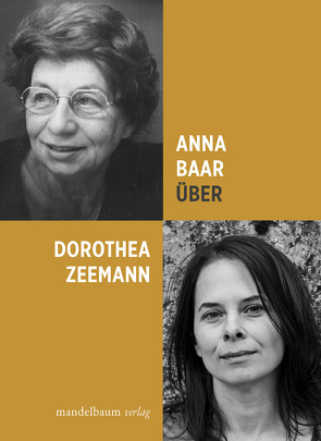 Über Dorothea Zeemann von Baar,  Anna