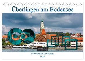 Überlingen am Bodensee – Fotografie + Geometrie (Tischkalender 2024 DIN A5 quer), CALVENDO Monatskalender von Fuchs,  Sven