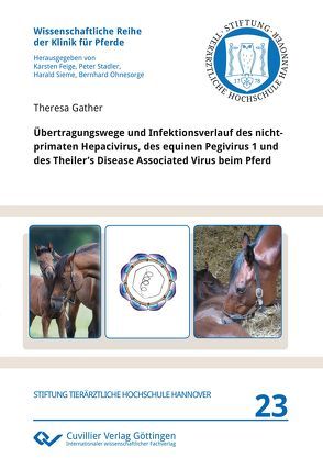 Übertragungswege und Infektionsverlauf des nicht-primaten Hepacivirus, des equinen Pegivirus 1 und des Theiler’s Disease Associated Virus beim Pferd von Gather,  Theresa