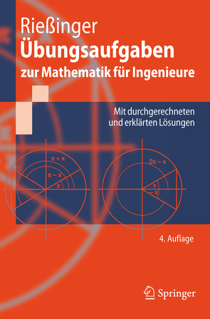 Übungsaufgaben zur Mathematik für Ingenieure von Rießinger,  Thomas