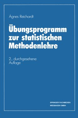 Übungsprogramm zur statistischen Methodenlehre von Reichardt,  Ágnes