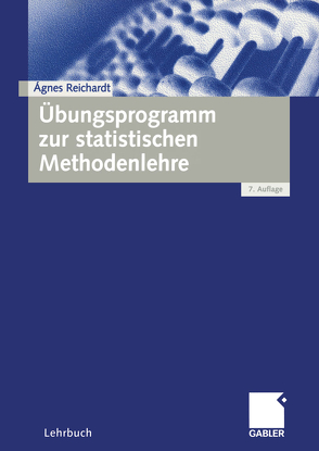 Übungsprogramm zur statistischen Methodenlehre von Reichardt,  Ágnes