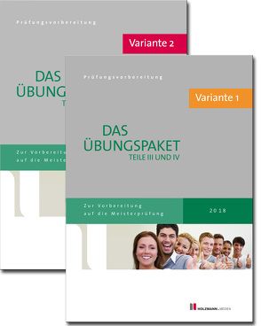 Übungssätze für Teil III u. IV der Meisterprüfung mit Lösungsvorschlägen – Bundle: Variante 1 und Variante 2 von Gress,  Bernhard, Semper,  Dr. Lothar