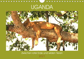 Uganda Zwischen roter Erde und wilden Tieren (Wandkalender 2021 DIN A4 quer) von Sandra Eyckelpasch,  eickys