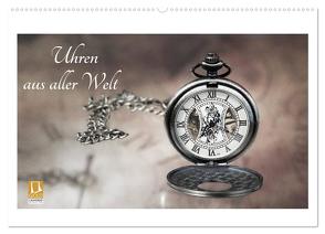 Uhren aus aller Welt (Wandkalender 2024 DIN A2 quer), CALVENDO Monatskalender von Rosin,  Dirk