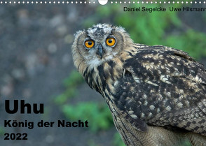 Uhu – König der Nacht (Wandkalender 2022 DIN A3 quer) von Hilsmann,  Uwe, Segelcke,  Daniel