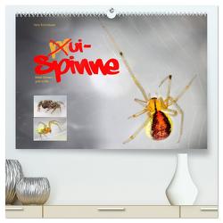 ui – Spinne. Kleine Spinnen – groß im Bild (hochwertiger Premium Wandkalender 2024 DIN A2 quer), Kunstdruck in Hochglanz von Schmidbauer,  Heinz