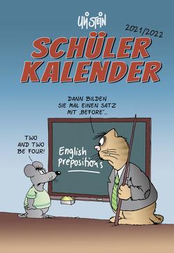 Uli Stein – Schülerkalender 2021/2022: Schülerplaner mit Spiralbindung von Stein,  Uli