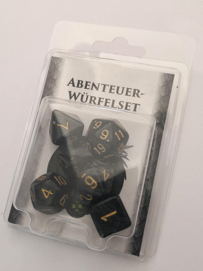 Ulisses Würfelset – Abenteueredition von -, Schäkel,  Nadine, Ulisses Spiele