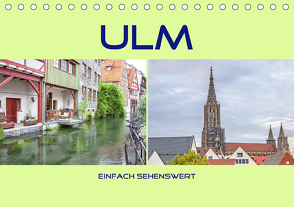 Ulm – einfach sehenswert (Tischkalender 2021 DIN A5 quer) von Brunner-Klaus,  Liselotte