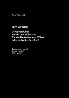 Ultimatum! von Reinhold,  Gerd