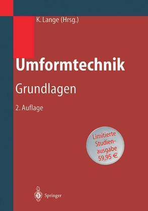 Umformtechnik von Lange,  Kurt