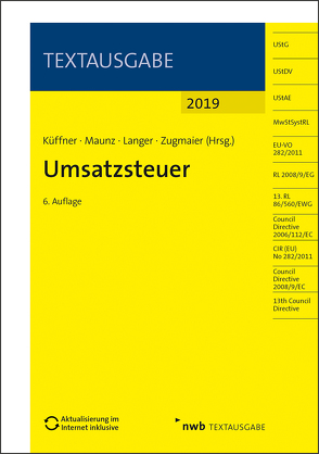 Umsatzsteuer von Küffner,  Thomas, Langer,  Ronny, Maunz,  Stefan, Zugmaier,  Oliver