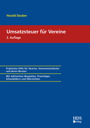 Umsatzsteuer für Vereine von Dauber,  Harald