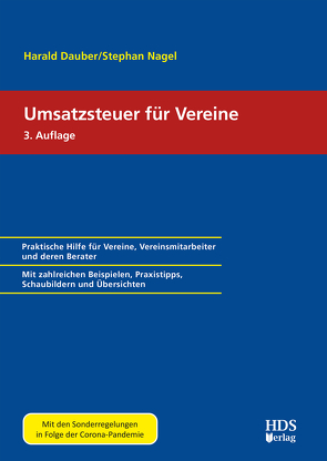 Umsatzsteuer für Vereine von Dauber,  Harald, Nagel,  Stephan