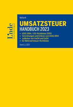 Umsatzsteuer-Handbuch 2023 von Melhardt,  Stefan