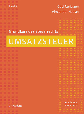 Umsatzsteuer von Meissner,  Gabi, Neeser,  Alexander