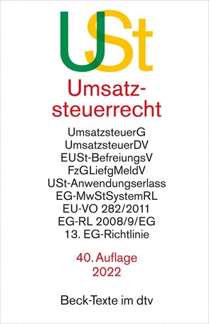 Umsatzsteuerrecht