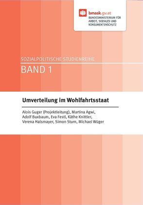 Umverteilung im Wohlfahrtsstaat von Agwi,  Martina, Buxbaum,  Adi, Festl,  Eva, Guger,  Alois, Halsmayr,  Verena, Knittler,  Käthe, Sturm,  Simon, Wüger,  Michael