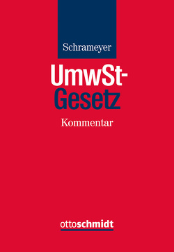 Umwandlungssteuergesetz von Schrameyer,  Andrea