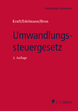 Umwandlungssteuergesetz von Bäuml,  Swen Oliver, Braatz,  Oliver, Brenncke,  LL.M.,  Martin, Bron,  LL.M.,  Jan Frederik, Dworschak,  Elisabeth, Ebeling,  Ralf Michael, Edelmann,  Georg, Hölzl,  MBR,  Michael, Klett,  LL.M.,  Sabine, Kraft,  Cornelia, Kraft,  Gerhard, Sparfeld,  M.A.,  Silvia, Trautmann,  Oliver, Weigert,  Katja, Wochinger,  Peter