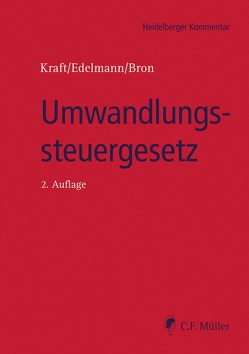 Umwandlungssteuergesetz von Bäuml,  Swen Oliver, Braatz,  Oliver, Bron,  Jan Frederik LL.M., Dworschak,  Elisabeth, Ebeling,  Ralf Michael, Edelmann,  Georg, Hölzl,  Michael MBR, Klett,  Sabine LL.M., Kraft,  Cornelia, Kraft,  Gerhard, Sparfeld,  Silvia M.A., Trautmann,  Oliver, Weigert,  Katja, Werner,  Lutz Enno, Wochinger,  Peter