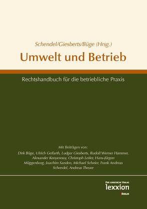 Umwelt und Betrieb von Büge,  Dirk, Giesberts,  Ludger, Schendel,  Frank Andreas