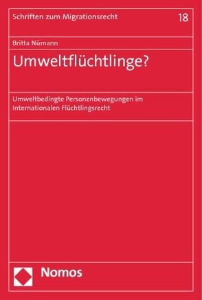 Umweltflüchtlinge? von Nümann,  Britta
