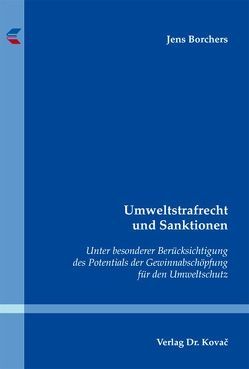 Umweltstrafrecht und Sanktionen von Borchers,  Jens