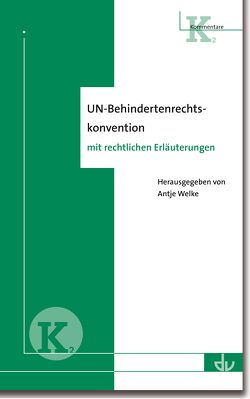 UN-Behindertenrechtskonvention von Welke,  Antje